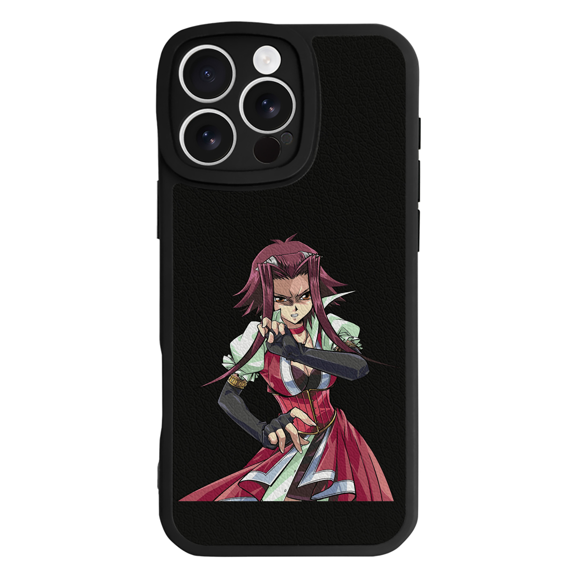 （画像用） 遊☆戯☆王 Yu-Gi-Oh! 【iPhone 16シリーズ対応】シリコンスマホケース（レザー調） 材質：シリコン